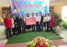Lễ bàn giao điều hòa của các Doanh nhân xã Thái Hòa cho trường Mầm non