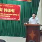 Huyện ủy Triệu Sơntổ chức Hội nghị công bố quyết định về công tác cán bộ.