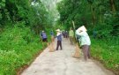 Xã Thái Hòa thực hiện chỉ thị 15 của Ban Thường vụ huyện ủy Triệu Sơn, đẩy mạnh phong trào tổng vệ sinh môi trường