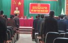 HĐND xã Thái Hòa  tổ chức Kỳ họp thứ 10  khóa XVIII, nhiệm kỳ 2021 - 2026