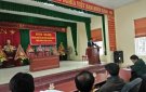 UBND xã Thái Hòa tổ chức hội nghị tổng kết công tác QP-AN năm 2017 và triển khai nhiệm vụ năm 2018