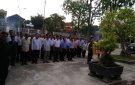 UBND xã Thái Hòa tổ chức lễ dâng hương viếng tượng đài liệt sỹ