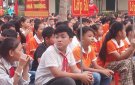 Trường Tiểu học Thái Hòa: Tổng kết năm học 2023 – 2024 và làm Lễ cắt băng khánh thành công trình cổng trường, tường rào và vỉa hè